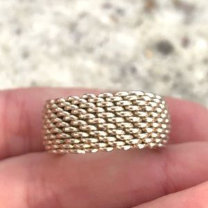 Tiffany & Co. Sommerset Mesh Ring